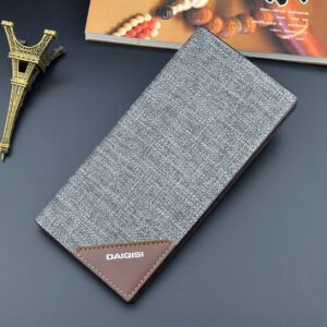 Grey Card Holder Wallet