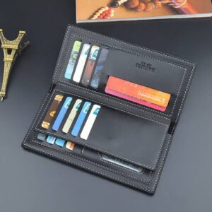 Grey Card Holder Wallet