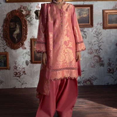 Pink-Jacquard-3 Pc (WUS25JD3059)