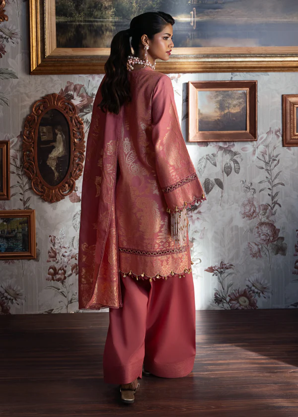 Pink-Jacquard-3 Pc (WUS25JD3059) - Image 5