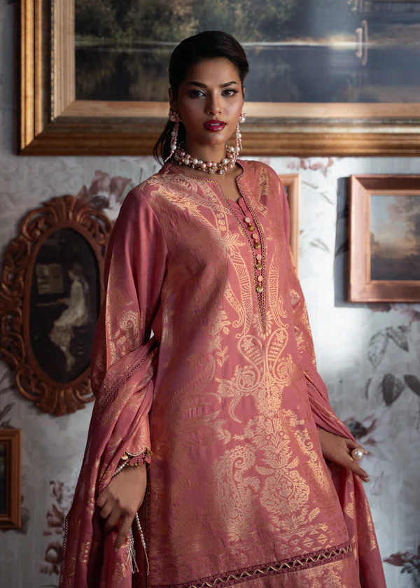 Pink-Jacquard-3 Pc (WUS25JD3059) - Image 4