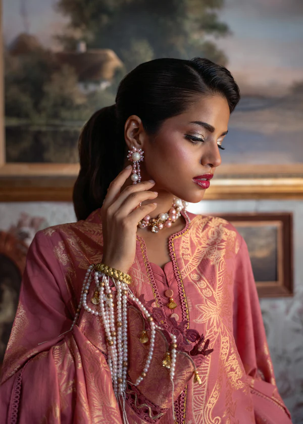Pink-Jacquard-3 Pc (WUS25JD3059) - Image 3