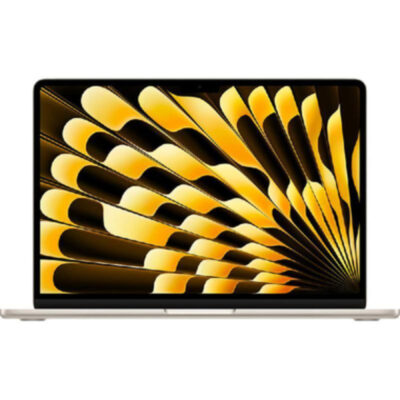 Apple MacBook Air MW1J3 M4 10-Core Chip 16GB 256GB SSD 15.3 Liquid Retina Display 10-Core GPU - Starlight