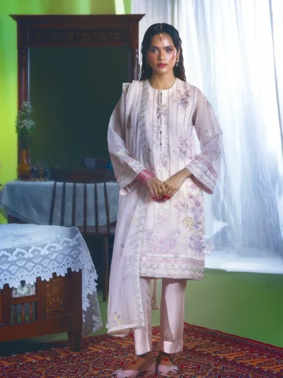 Lilac-Textured-Net-3 Piece