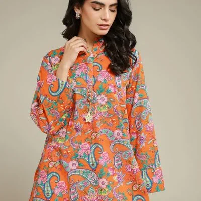 Floral Paisley Kurta
