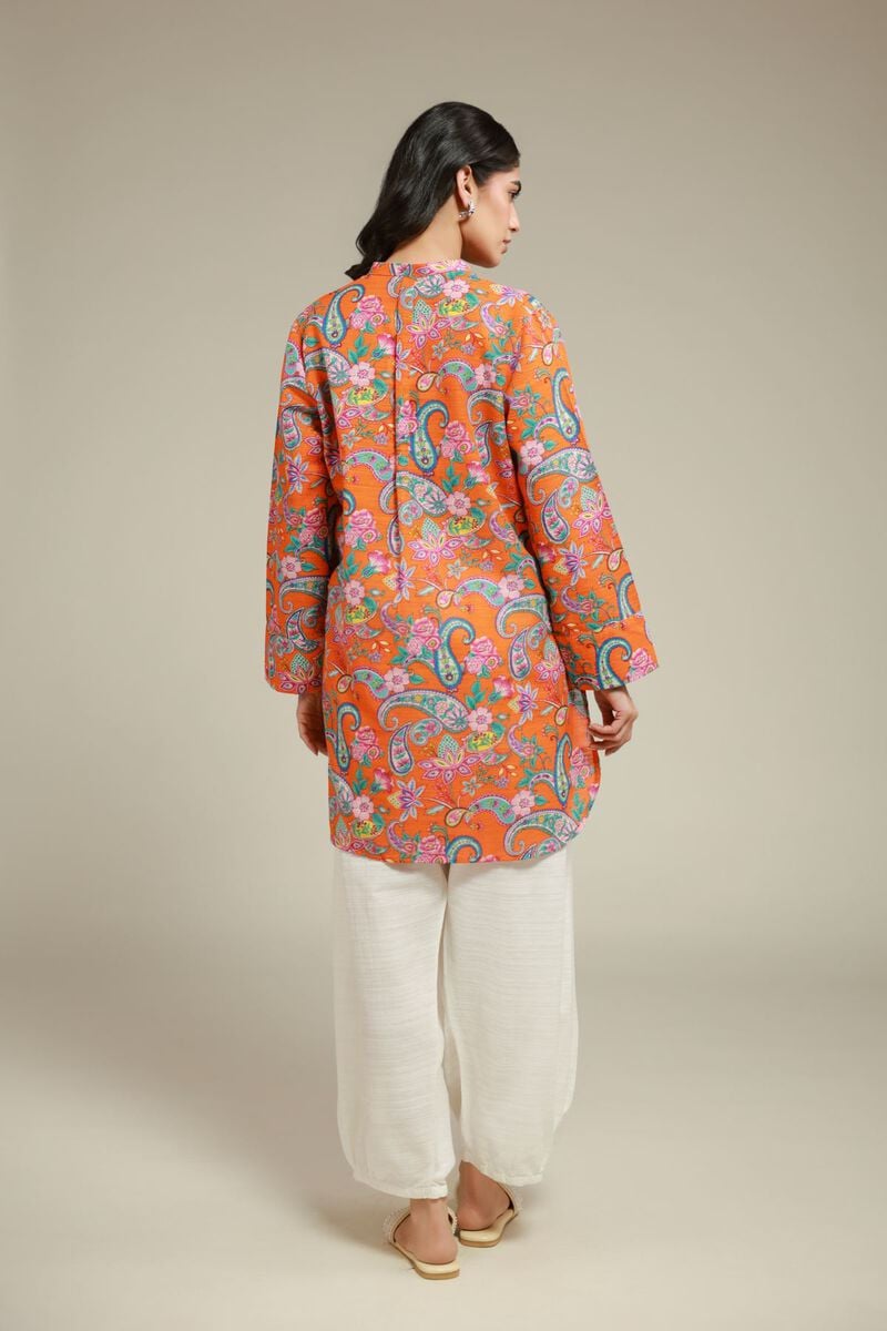Floral Paisley Kurta - Image 3