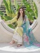 3 Piece Dobby Suit- Embroidered (Pret)