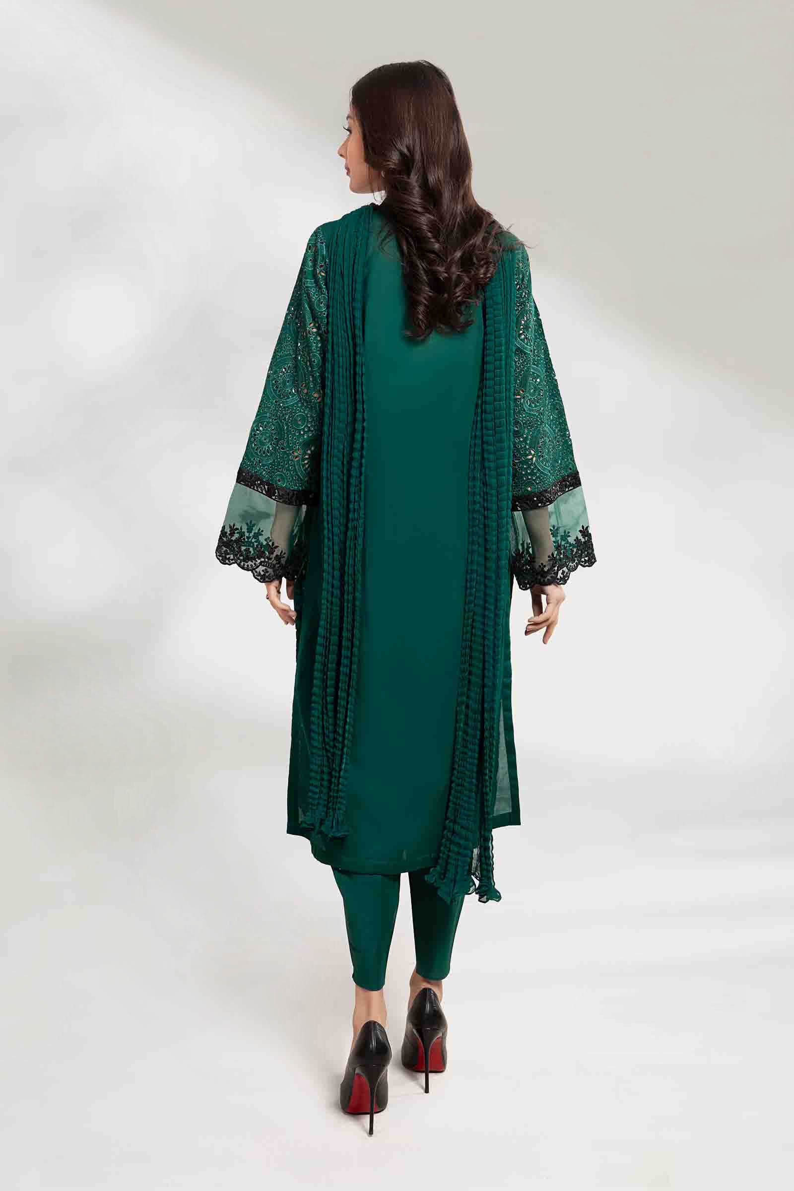 3 Piece Embroidered Lawn Suit - Image 2