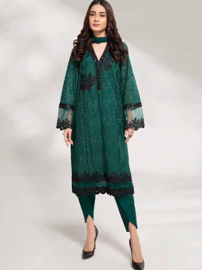 3 Piece Embroidered Lawn Suit
