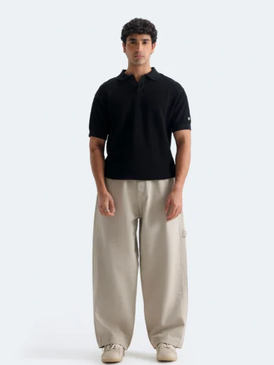 Textured Polo Shirt