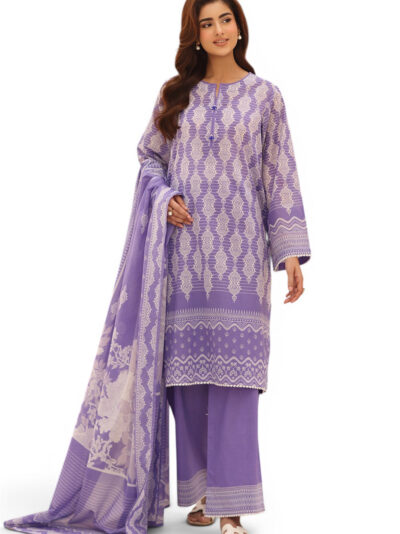 3 Piece Printed Lawn Suit