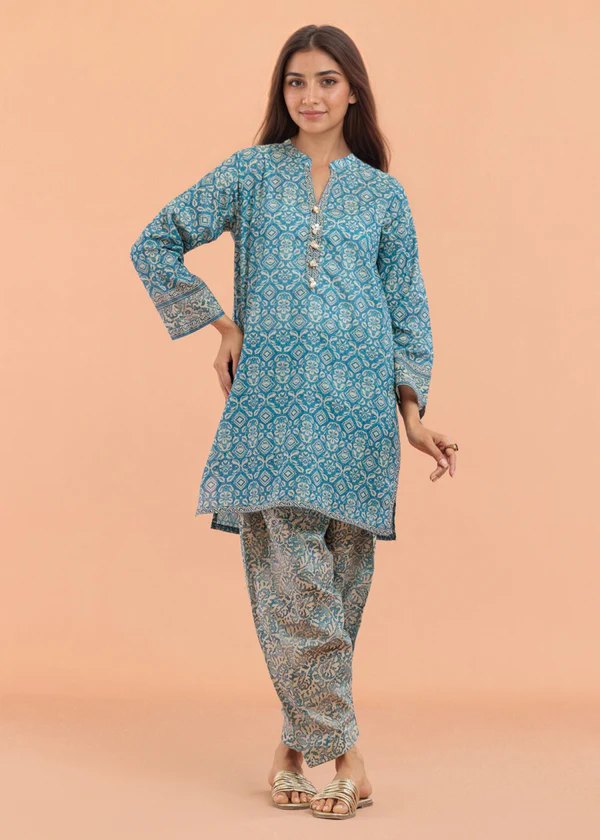 Blue-Lawn-2 Piece - Image 6