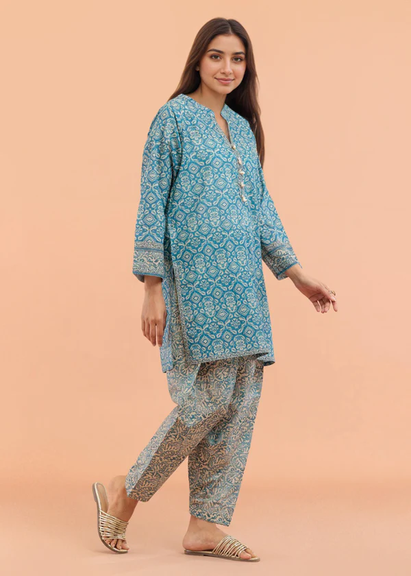 Blue-Lawn-2 Piece - Image 7