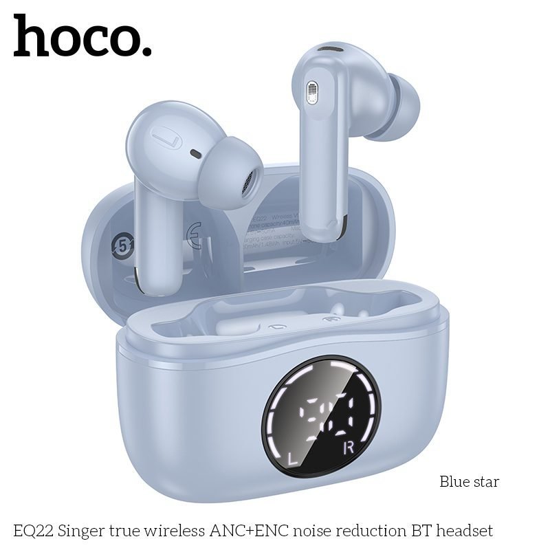 HOCO EQ22 Singer ANC ENC TWS Wireless Earbuds - Image 4
