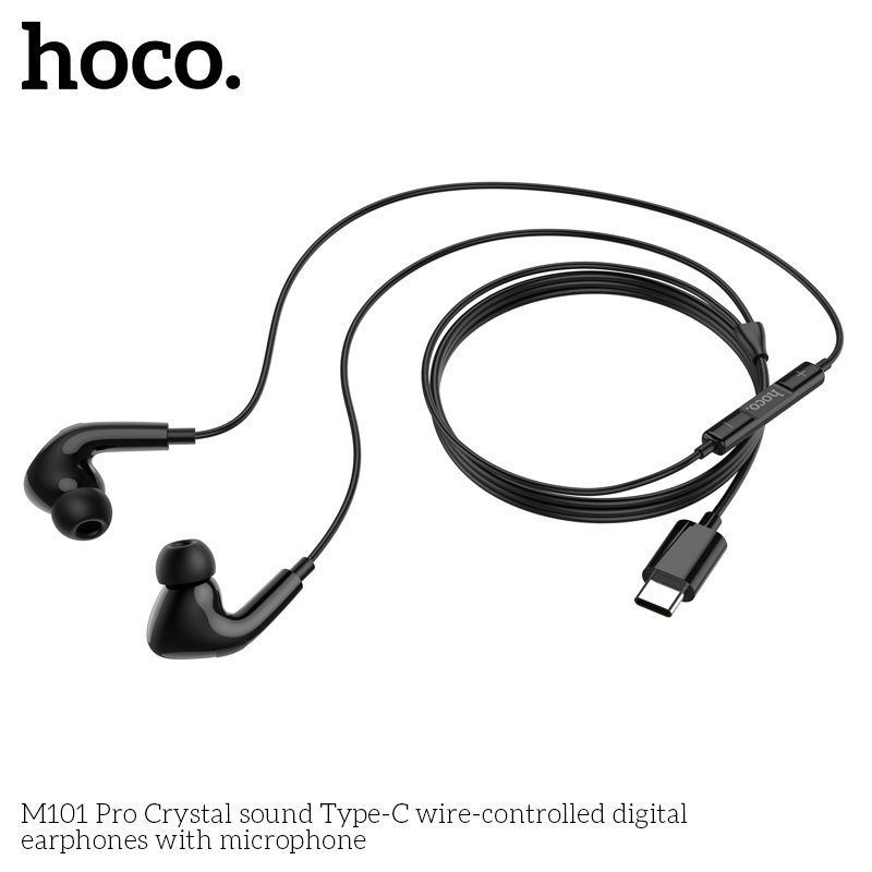 HOCO M101 Pro Crystal Type-C Handsfree - Image 3