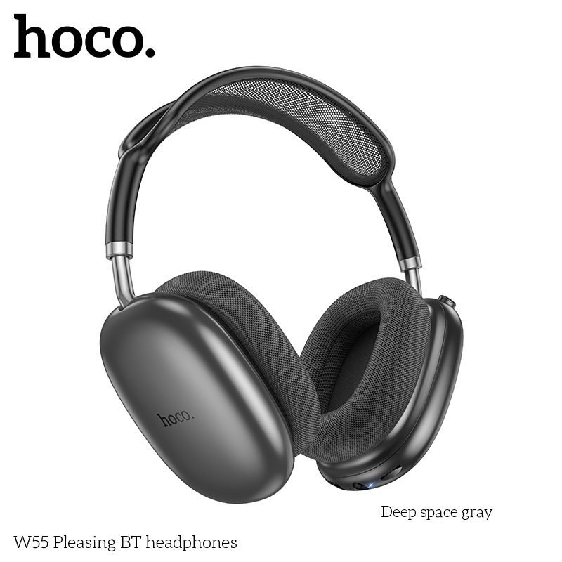 HOCO W55 Wireless Headphones – Pleasing Wireless Bluetooth Headphones