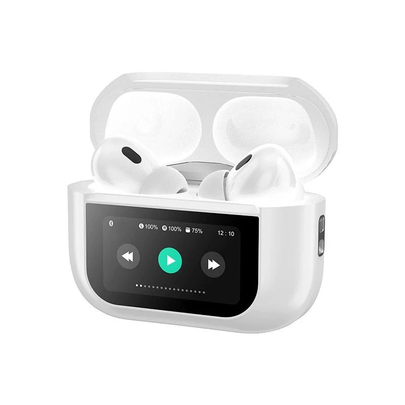 A9 Pro: Smart Touch Screen ANC Earbuds - Image 2