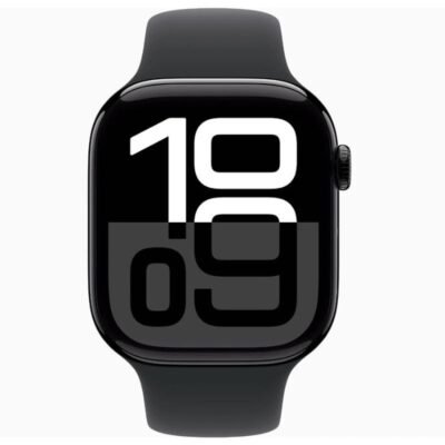 Apple Watch Series 10 46mm Silver Aluminium Case With Sports Band
