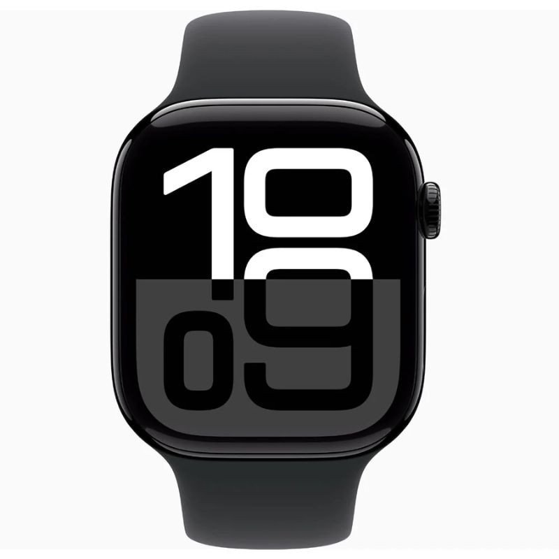 Apple Watch Series 10 46mm Silver Aluminium Case With Sports Band