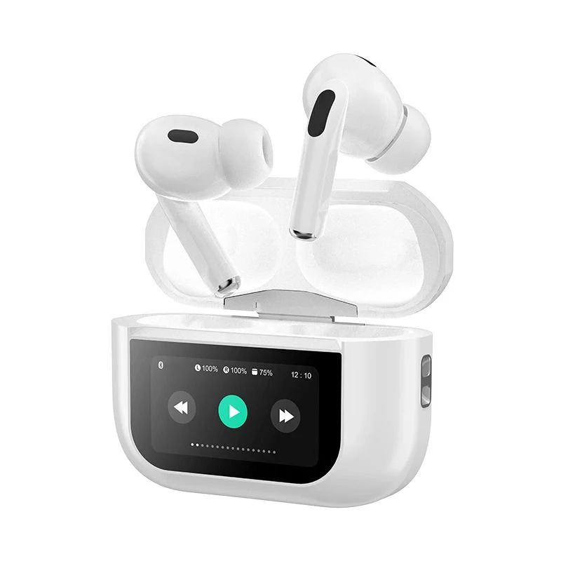 A9 Pro: Smart Touch Screen ANC Earbuds - Image 3
