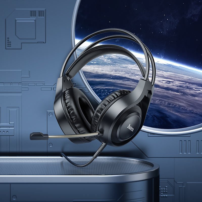 HOCO W106 Tiger Gaming Headphones – Gaming Wired Headphones - Image 4