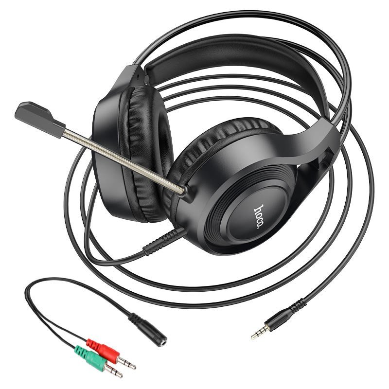 HOCO W106 Tiger Gaming Headphones – Gaming Wired Headphones - Image 2